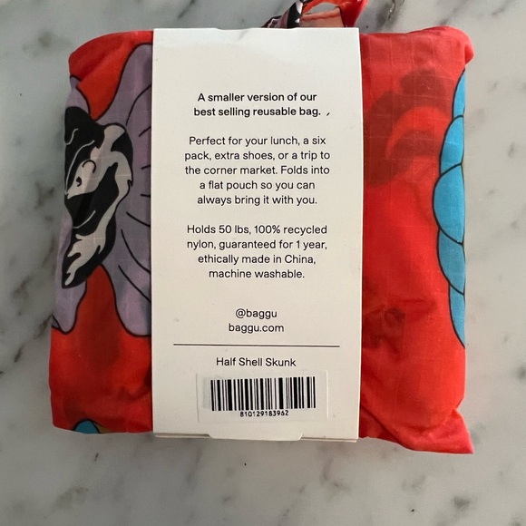 NWT Baby Baggu in “Half Shell Skunk” Pattern - Picture 3 of 3